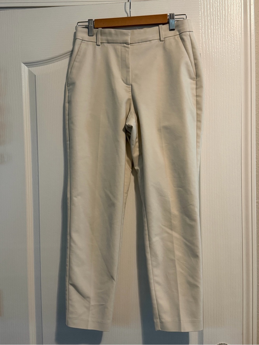 H&M Women’s Slim Cream Chinos